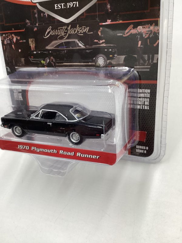 Greenlight 50th Anniversary Barrett-Jackson 1970 Plymouth Road Runner 178F Hot on Sale