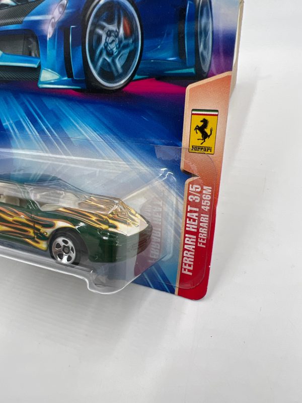 2004 Hot Wheels Ferrari Heat #130 Ferrari 456M Green For Sale