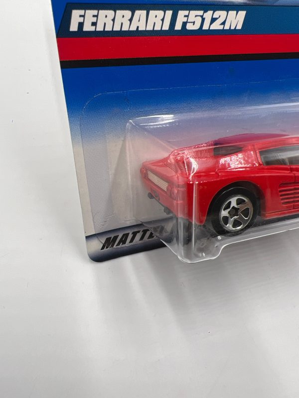 1998 Hot Wheels #992 Ferrari F512M Red 5SP Wheels Online