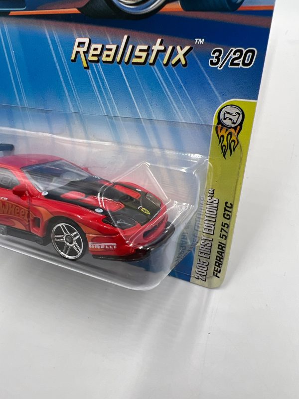 2005 Hot Wheels First Editions #003 Ferrari 575 GTC Red Cheap