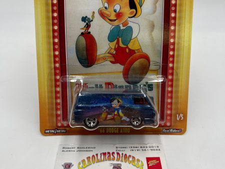 2022 Hot Wheels Pop Culture Disney 66 Dodge A100 #1 Blue 259H For Sale