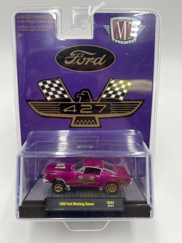 M2 Machines Ford 427 1966 Ford Mustang Gasser Purple GS03 193H Online now