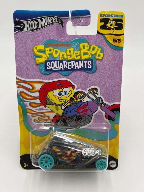 2024 Hot Wheels SpongeBob SquarePants #5 Straight Pipes Gray 113B Discount