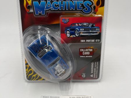 Muscle Machines Series 1 1969 Pontiac GTO Blue Chase vhtf Cheap