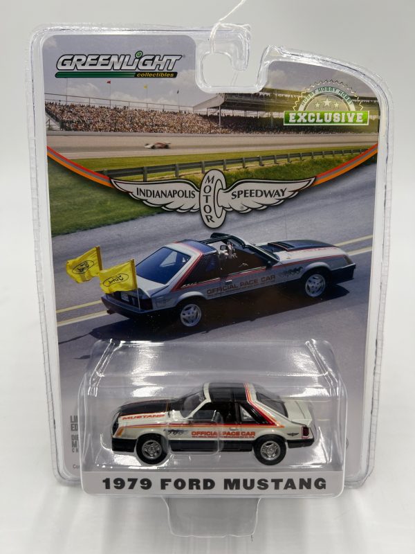 Greenlight Hobby Exclusive Indianapolis Motor Speedway 1979 Ford Mustang Pace Car 181G Online Sale