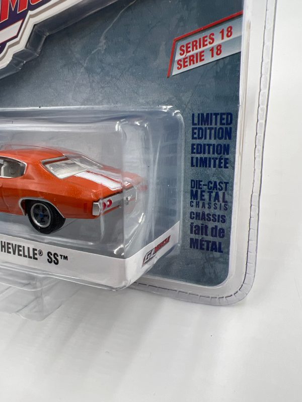 Greenlight GL Muscle Series 18 1972 Chevrolet Chevelle SS Orange Discount