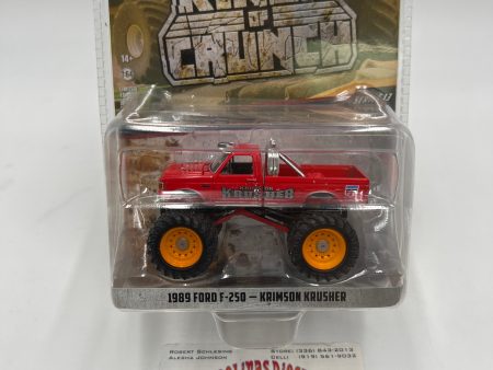 Greenlight Kings of Crunch Series 13 1989 Ford F-250 Krimson Krusher Red 216G Online