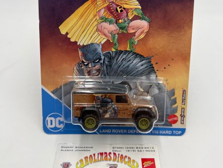 2022 Hot Wheels DC #3 Land Rover Defender 100 Hard Top Batman Brown 252i Discount