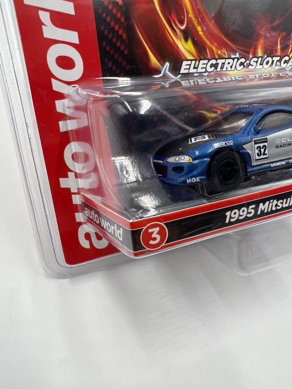 Auto World Xtraction Ultra G Import Heat 1995 Mitsubishi Eclipse Electric Slot Car 181A Supply