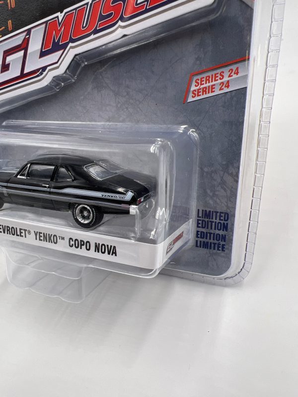 Greenlight GL Muscle Series 24 1969 Chevrolet Yenko COPO Nova Black 178E For Sale