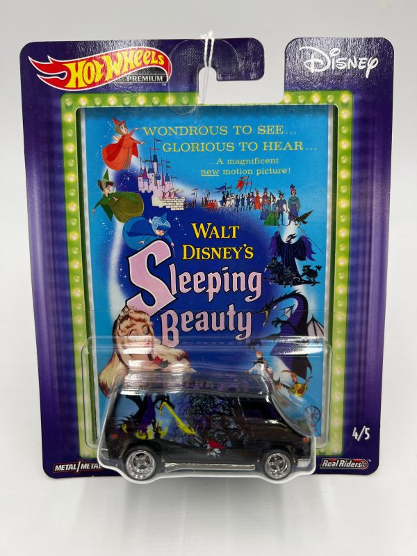 2022 Hot Wheels Pop Culture Disney Super Van #4 Black 254G Fashion