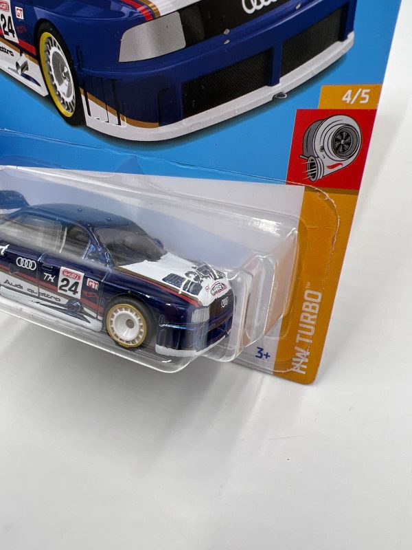 2024 Hot Wheels #144 Super Treasure Hunt Audi 90 Quattro Blue W Protector Cheap