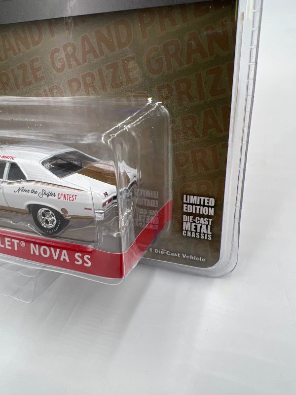 Greenlight Hobby Exclusive Hurst-A-Matic 1970 Chevrolet Nova SS White Sale