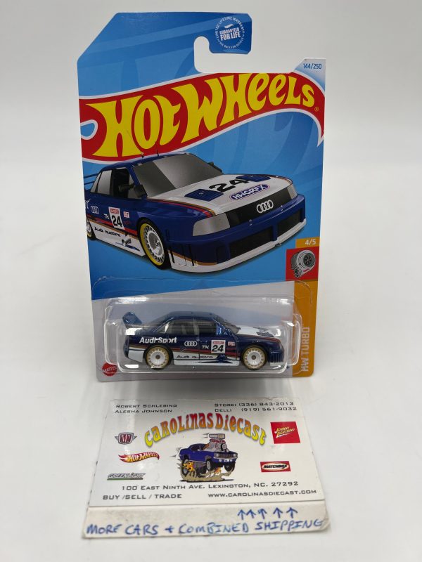 2024 Hot Wheels #144 Super Treasure Hunt Audi 90 Quattro Blue W Protector Cheap