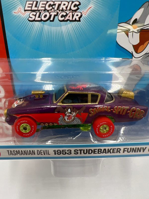 Auto World Thunderjet Ultra G Looney Tunes Tasmanian Devil 1953 Studebaker Funny Car Electric Slot Car 182C Online now