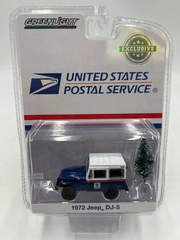 Greenlight Hobby Exclusive United States Postal Service 1972 Jeep DJ-5 200C Cheap