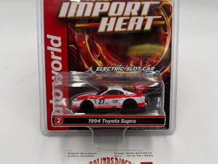 Auto World Xtraction Ultra G Import Heat 1994 Toyota Supra Electric Slot Car 181A Cheap