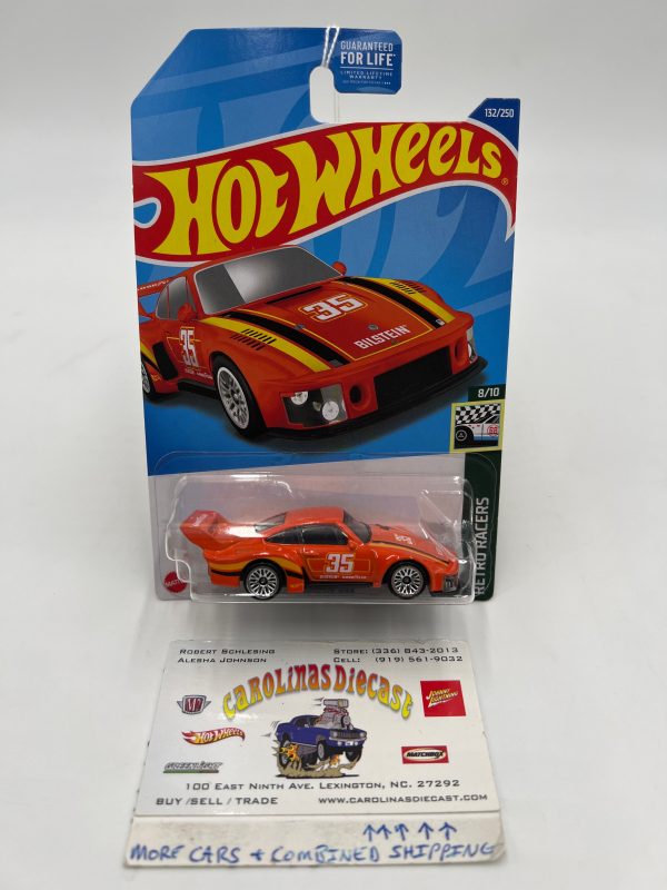 2022 Hot Wheels Porsche 935 #132 Best Buy Exclusive Orange 240B on Sale