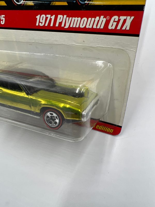 Hot Wheels Classics Series 1 #10 1971 Plymouth GTX Antifreeze Online Sale