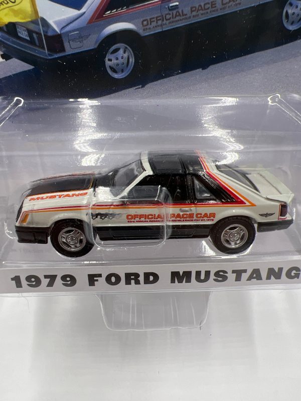 Greenlight Hobby Exclusive Indianapolis Motor Speedway 1979 Ford Mustang Pace Car 181G Online Sale