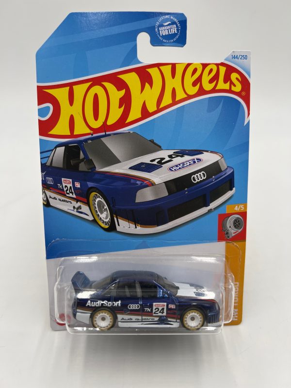 2024 Hot Wheels #144 Super Treasure Hunt Audi 90 Quattro Blue W Protector Cheap