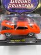 M2 Machines Ground Pounders 1969 Pontiac GTO Orange 12-24 199A For Sale