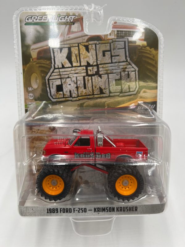 Greenlight Kings of Crunch Series 13 1989 Ford F-250 Krimson Krusher Red 216G Online