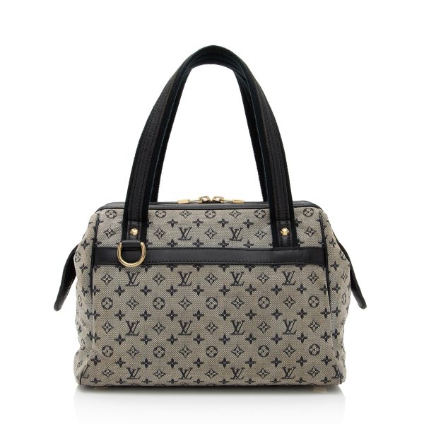 Louis Vuitton Vintage Monogram Mini Lin Josephine PM Satchel (6YqJYt) For Sale