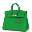 Hermes Birkin 25 Bambou Togo Gold Hardware Hot on Sale