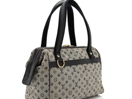 Louis Vuitton Vintage Monogram Mini Lin Josephine PM Satchel (6YqJYt) For Sale