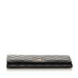 Prada Saffiano Quilted Leather Long Wallet 29666 Online Hot Sale