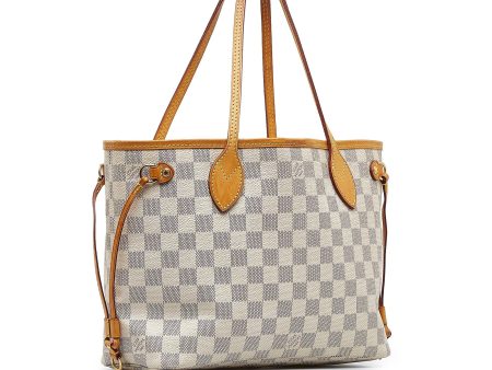 Louis Vuitton Damier Azur Neverfull PM (PzC0fy) Fashion