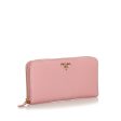 Prada Saffiano Leather Long Wallet 29669 Discount